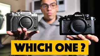 FUJIFILM XT5 vs Nikon Zf  Which one is made FOR YOU fujifilm nikon [upl. by Etnaik606]