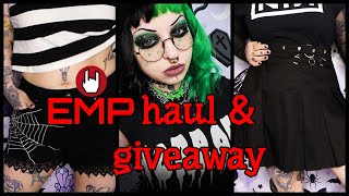 EMP Alternative Summer Clothing Haul amp Giveaway CLOSED  Emily Boo [upl. by Haily]