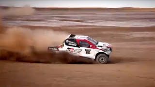 Fernando Alonso Dakar Hilux Test Review [upl. by Solis]