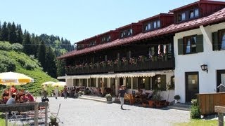 Berggasthof Falkenhütte in OberstaufenSteibis [upl. by Llennaj]