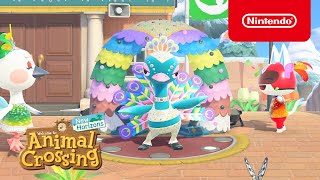 Preparati per il Carnevale 🎵🪶 – Animal Crossing New Horizons Nintendo Switch [upl. by Edualc]