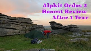 Alpkit Ordos 2 Review  Two Person Honest Review After 1 Year [upl. by Aleuqahs]