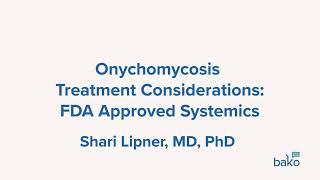 FDA Approved Systemics for Onychomycosis [upl. by Alvera]