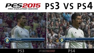 TTB PES 2015  PS3 Vs PS4 Comparison  Gameplay Graphics amp More [upl. by Bertrand]