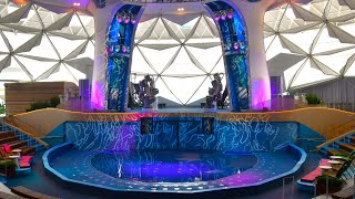 Royal Caribbean Icon of the Seas  The AquaDome [upl. by Jessee]