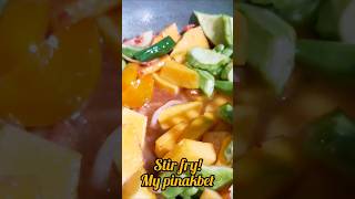 Stir fry Veggies 😋 shortvideo asmr [upl. by Zucker639]