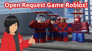 Potrait Main Roblox di hari libur Bisa request game cek di deskripsi shorts [upl. by Aiekal]