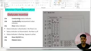 How To Operate Dialysis Machine Blood Monitoring Dialysate Monitoring [upl. by Nohsreg]