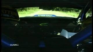 Rally Finland 2003 SS12 Ouninpohja Tommi MakinenKaj Lindstrom Subaru Impreza WRC onboard [upl. by Mast]