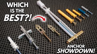 Which Drywall Anchor Is The Best BEST And WORST Wall Anchor Review PART 1 2022 [upl. by Nnaacissej]