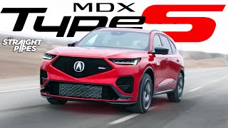 DYNAMIC COMFY 3 ROW 2023 Acura MDX Type S Review [upl. by Brag]