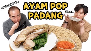 SEKELUARGA🇰🇷TERHARU PERTAMA COBA AYAM POP di KOREA [upl. by Yasdnil]