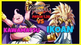 DBFZ  KAWAMATSU vs IKOAN gameplays Jiren Majin Buu Janemba vs Gotenks Jiren Labcoat 21 [upl. by Poppo]