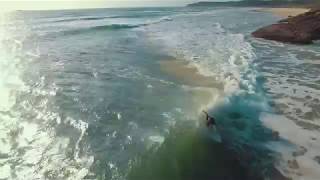 The Flying Lens  Surfing North Stradbroke  Australia [upl. by Nitnelav]