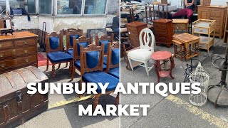 Unbelievable Finds at This ENORMOUS Antiques Market in London [upl. by Clapper416]