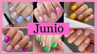 Tendencias en Uñas 2024 para JUNIORecopilación de diseños de uñasNail Art Ideas [upl. by Hanah]