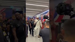 Anthony Joshua Arrives At Wembley Stadium For Daniel Dubois Fight [upl. by Adnohsel217]