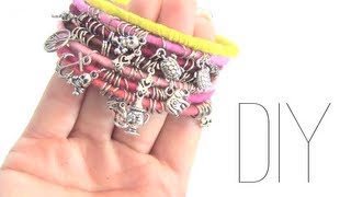 DIY Pulseras de moda decoradas [upl. by Salisbarry]