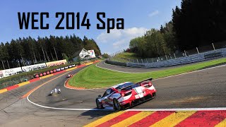 WEC 2014  6h SpaFrancorchamps  Race Start [upl. by Brandwein710]