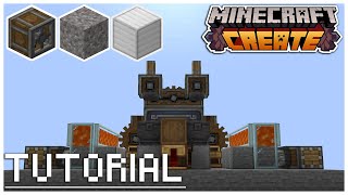 ONE CHUNK Create Iron Farm TUTORIAL  Block By Block Tutorial  Create 1201 [upl. by Felt541]