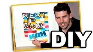 DIY Bild aus kostenlosen Farbmustern  Nextup 2012 Bewerbung [upl. by Freberg]