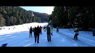 Poiana Brașov  Bradul Ski Slope  Partia Bradul [upl. by Howlend]