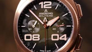 Anonimo Watches at Baselworld 2017 [upl. by Koerner776]