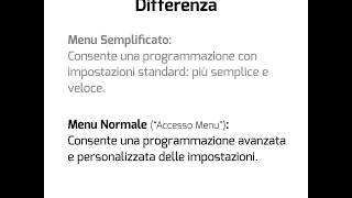 Programmare Centrali a Display Bft  Menu Semplificato e Normale  Istruzioni IT [upl. by Nylhsa]