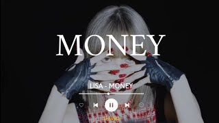 MONEY  LISA Lyrics Terjemahan Drop some MONEY dropping all my MONEY [upl. by Ajiam]