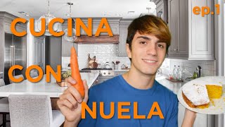 NUELA cucina una torta alle CAROTE [upl. by Rehpotirhc869]