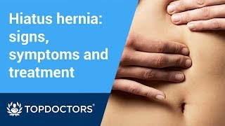 Hiatus hernia signs symptoms and treatment [upl. by Anglo]