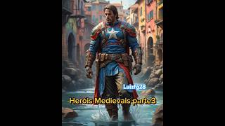 Heróis Medievais 3medieval aiart marvel aiartcommunity dccomics top midjourney [upl. by Dinse]