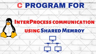 C program for interprocess communication using shared memory in OS [upl. by Erie]