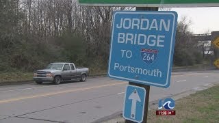 Jordan Bridge officials attempt to lure drivers during Gilmerton Bridge closing [upl. by Eitisahc66]