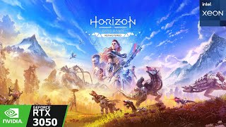 Horizon Zero Dawn™ Remastered  RTX 3050 8GB  XEON 2680 V4 [upl. by Nosirb]