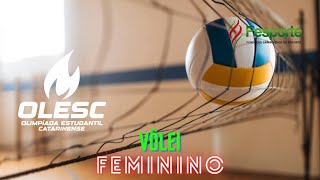 VOLEIBOL FEMININO  OLESC  Olimpíada Estudantil Catarinense 2024 [upl. by Ogir835]