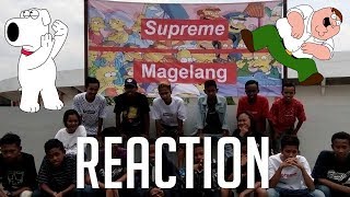 REACTION SUPREME MAGELANG  HuntingFake [upl. by Anigroeg107]