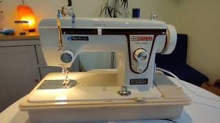 Janome New Home Deluxe 525 Heavy Duty Sewing Machine [upl. by Carol]