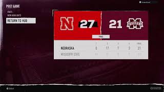 4 Nebraska v 1 Miss State [upl. by Esile]