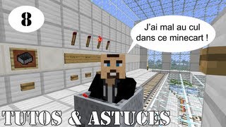 Tuto Minecraft 162  GARE Sélecteur infini de destinations [upl. by Aneekat]