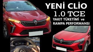 Yeni Clio 10 TCE Yakıt Tüketimi ve Rampa Performansı [upl. by Buckie]