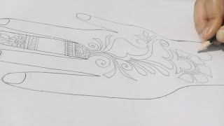 New Pencil Shaded Arham Mehndi Designs  Amazing Henna Mehndi Design  Beautiful Mehndi Design [upl. by Belle]