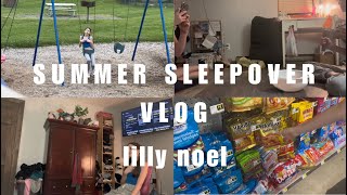 Sleepover vlog candy salad games and more 🍬☀️ [upl. by Hesther542]