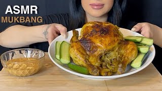 ASMR WHOLE ROTISSERIE CHICKEN MUKBANG [upl. by Neelsaj]