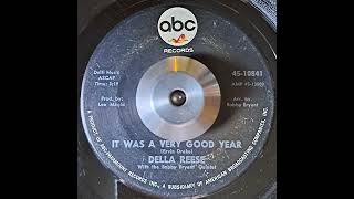 Della Reese  It Was a Very Good Year [upl. by Nnyl]