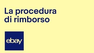 La procedura di rimborso  eBay for Business IT [upl. by Wyatt260]