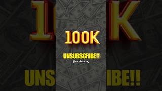 Celebrating 100K by Exposing the TRUTH🚀🔥 shorts business [upl. by Palmira]