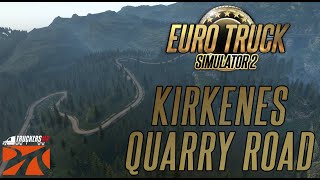 ETS2 TruckersMP ProMods Drive Along The Kirkenes Quarry Road [upl. by Cissie]