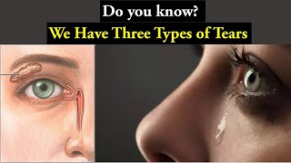 Types of tears and how they works [upl. by Odrarebe533]