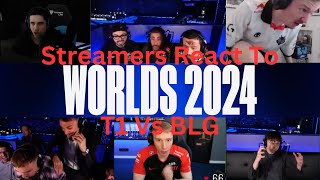 Streamers React to the GREATEST Engage at Worlds 2024 Day 21 [upl. by Justino]